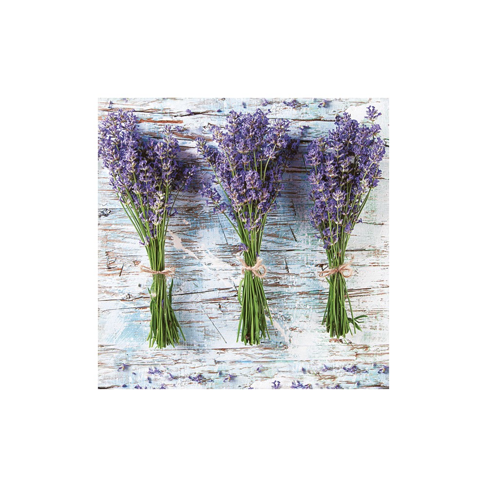 Flower Three Bunches Lavender napkin set, 20 pieces, 33x33 cm