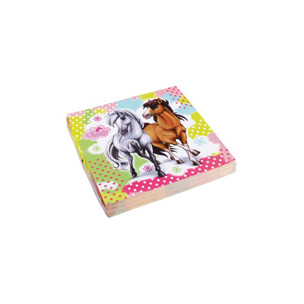 Horses Charming napkin 20 pcs 33x33 cm