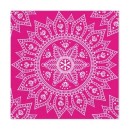 Colour Fuchsia White Mandala Napkin 20 pcs, 33x33 cm FSC