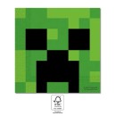 Minecraft Green 20-pack napkins 33x33 cm FSC