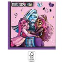Monster High Friends napkin 20 pcs 33x33 cm FSC