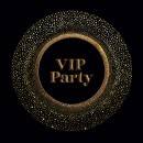 Party Gold VIP napkin set of 20 25x25 cm