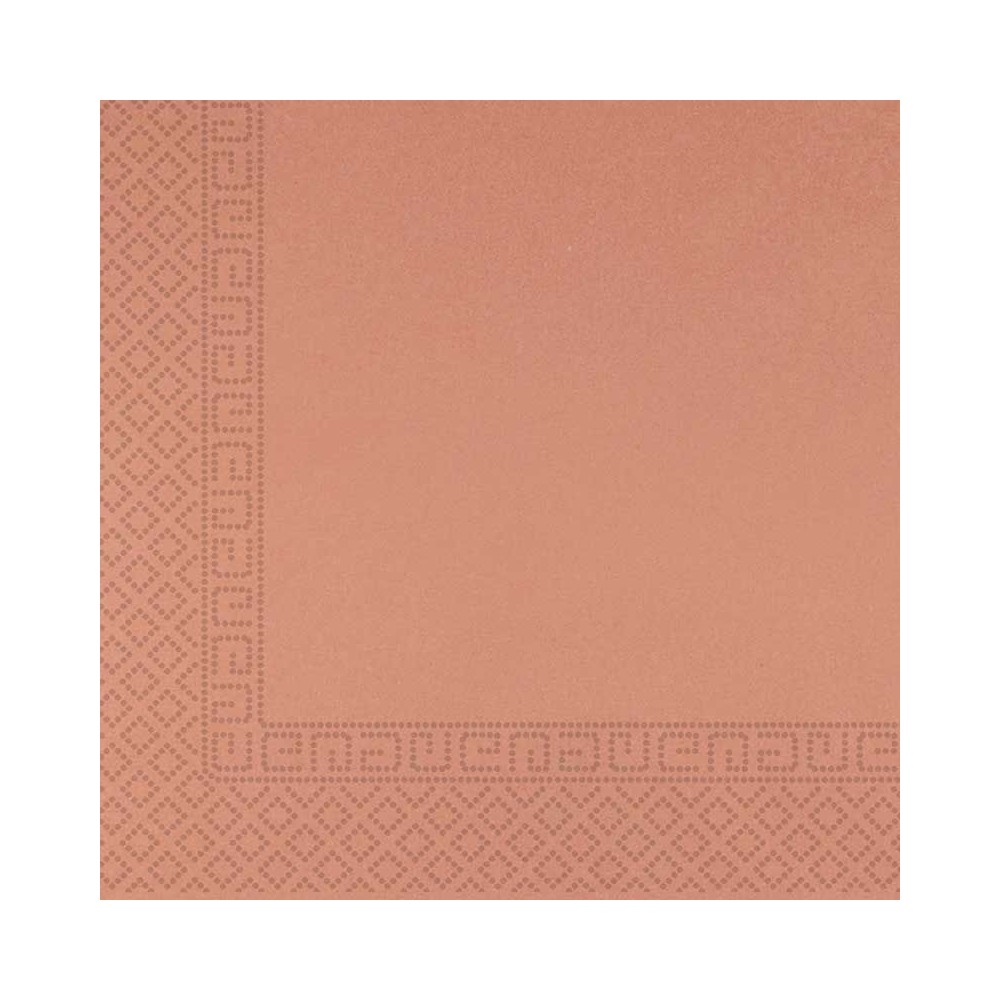 Colour Unicolour Rosegold Napkin 20 pcs 33x33 cm FSC