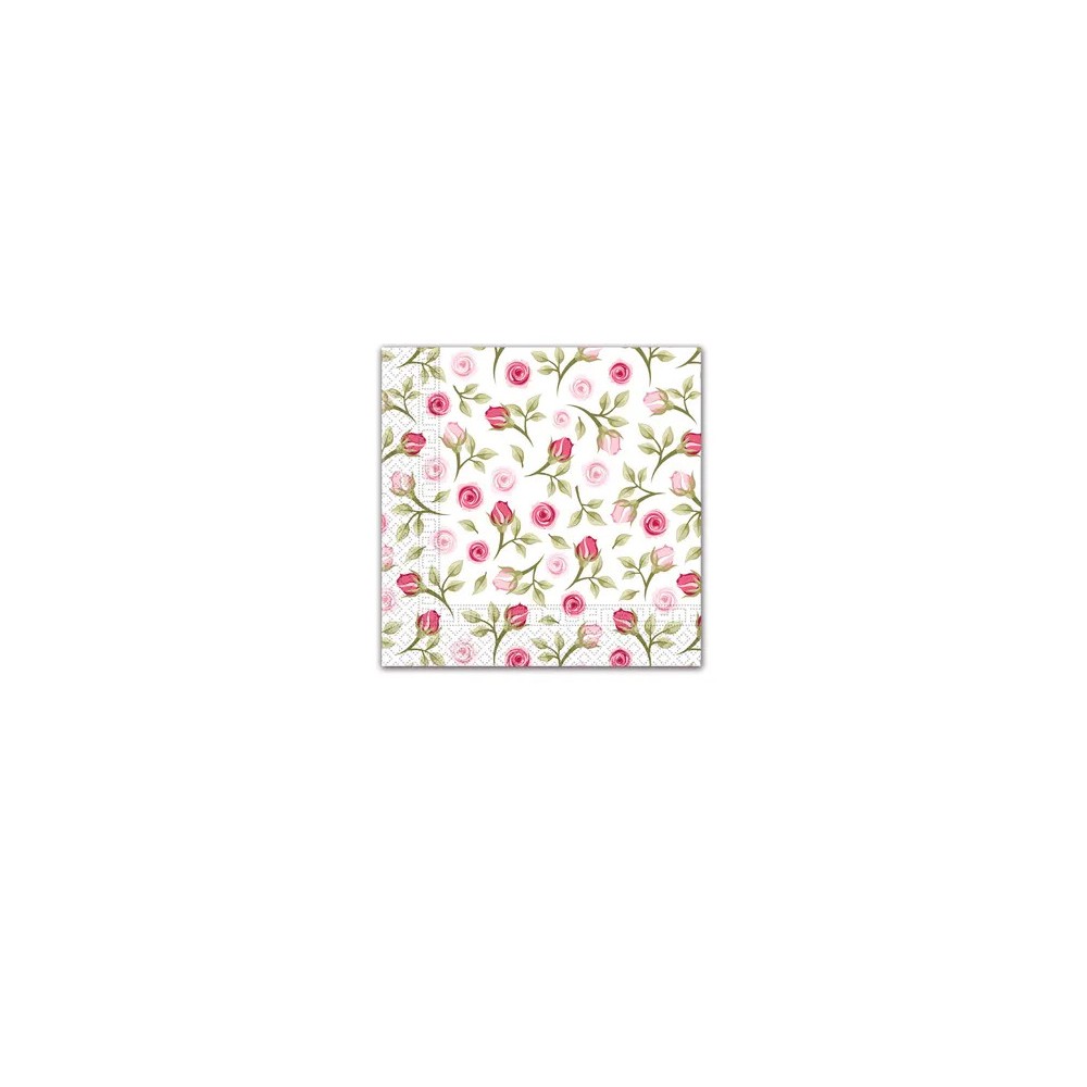 Flower Romantic Roses Roses napkin pack of 20 33x33 cm