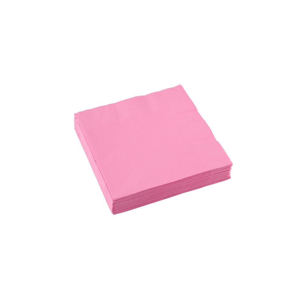 Colour New Pink Pink napkins, pack of 20, 33x33 cm