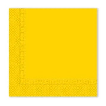 Colour Unicolour Yellow napkin 20 pcs 33x33 cm FSC