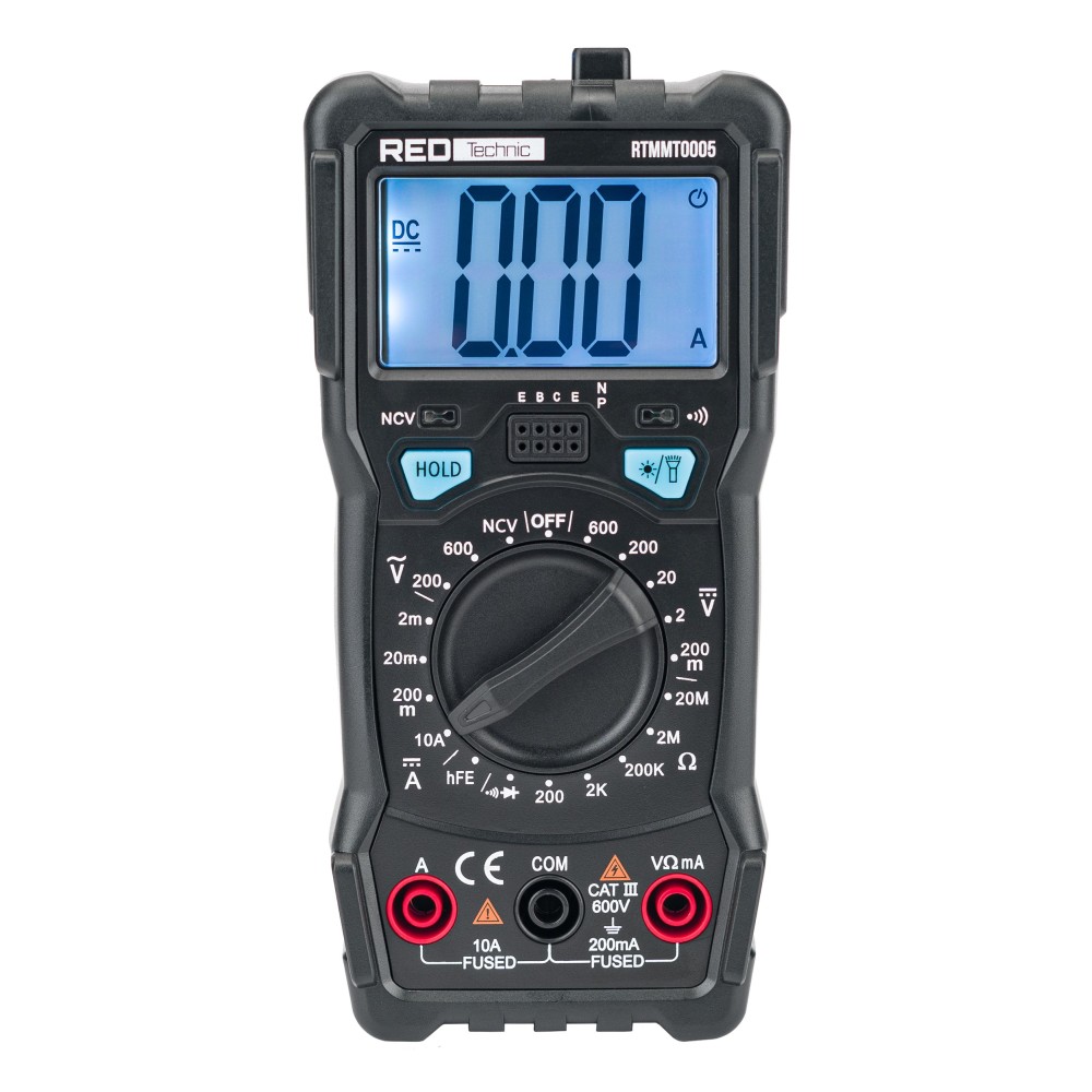 MULTIMETR CYFROWY RED TECHNIC RTMMT0005 600V