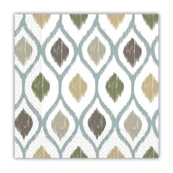 Colour Boho Cells 20-piece decorative napkin 33x33 cm