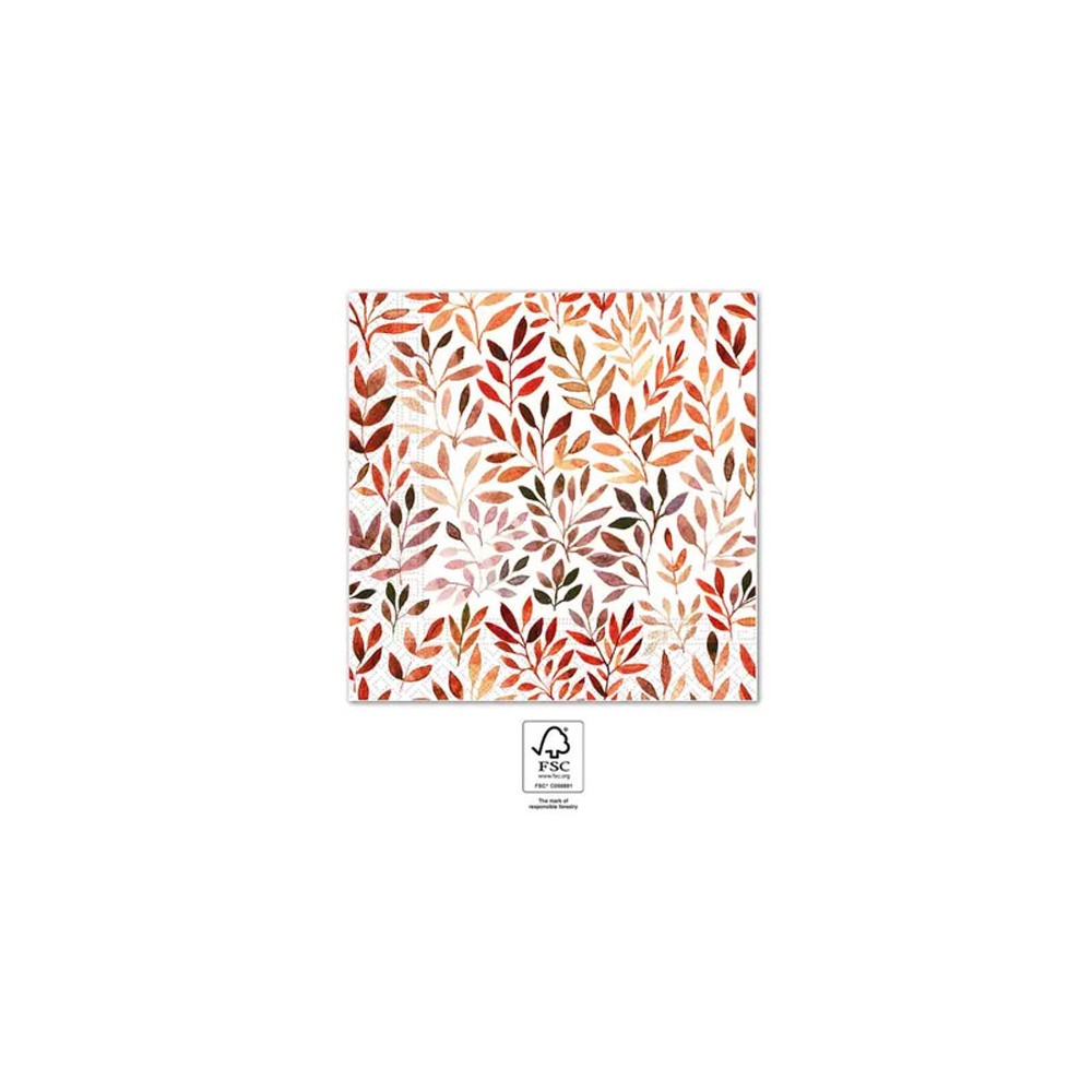 Colour Branches napkin 20 pcs 33x33 cm FSC