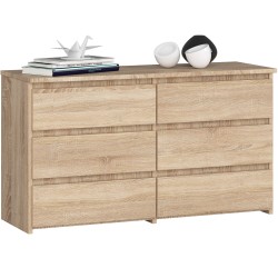 KOMODA CL100 6SZ PK DĄB SONOMA