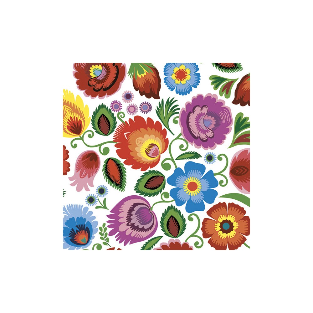 Flower Cutout Colorful napkin 20 pcs 33x33 cm