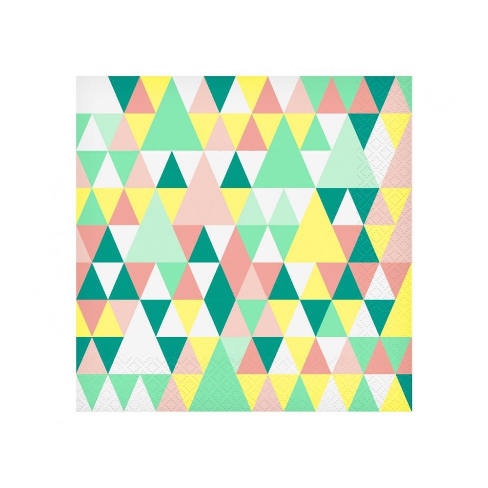 Colour Green Joy napkin 20 pcs 33x33 cm