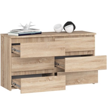 KOMODA CL100 6SZ PK DĄB SONOMA