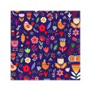 Spring Have Fun Dark napkin 20 pcs 33x33 cm