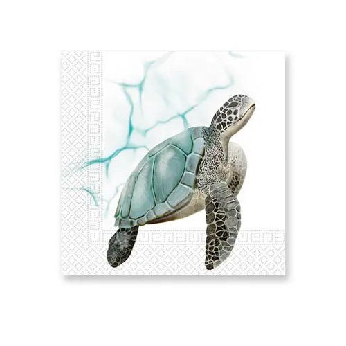 Animals Sea Turtle Turtle napkin pack of 20, 33x33 cm