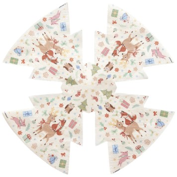 Christmas Winter Woodland Winter Woodland napkins 16 pcs 32 cm