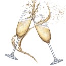 Celebrate Glasses of Champagne Celebration Napkin 20 pcs 25x25 cm