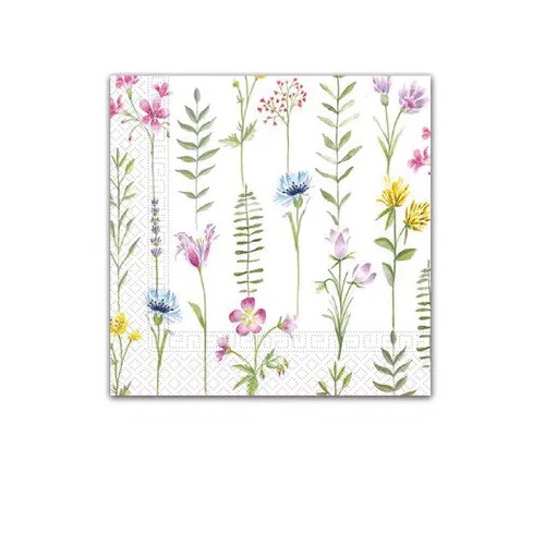 Flower Botanical napkin 20 pcs 33x33 cm FSC