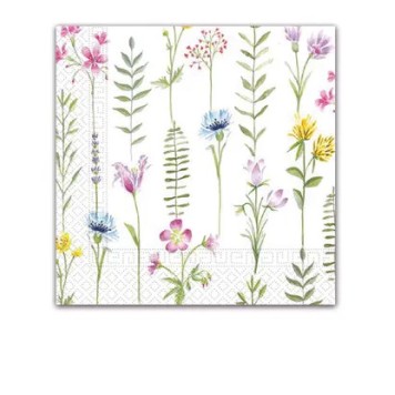 Flower Botanical napkin 20 pcs 33x33 cm FSC