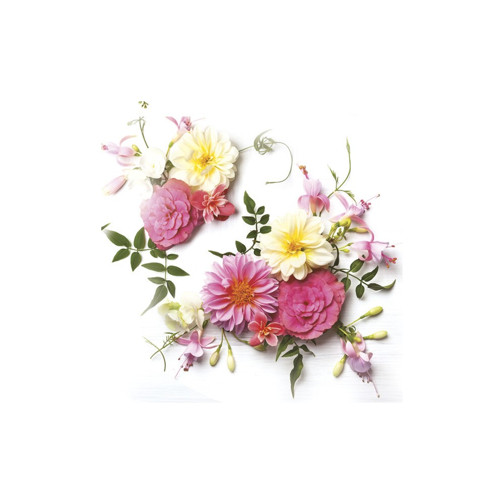 Flower Delicate Composition napkin 20 pieces 33x33 cm