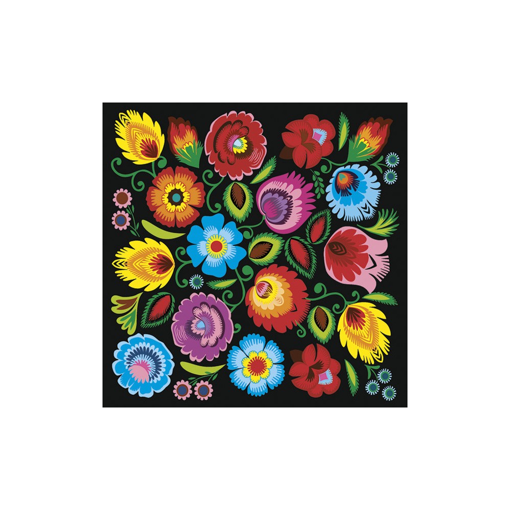 Colour Folk Colourful Napkin 20 pcs 33x33 cm