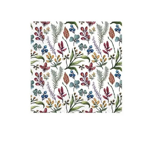 Flower Herbs napkin 20 pcs 33x33 cm
