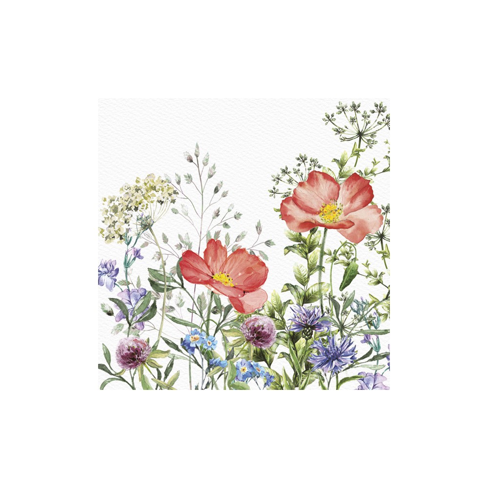 Flower Meadow in June napkin 20 pcs 33x33 cm
