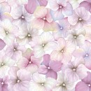 Flower Pink Hydrangea napkin 20 pcs 33x33 cm