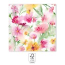 Flower Spring napkin 20 pcs, 33x33 cm FSC