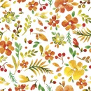 Flower Watercolour Millefleur napkin 20 pieces 33x33 cm