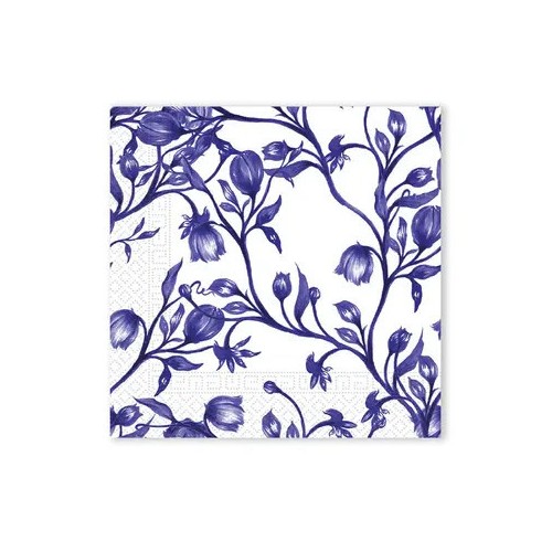 Flower Blue Porcelain 20 pcs napkin 33x33 cm