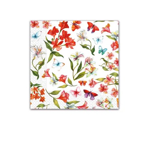 Flower Happy Nature 20 pcs napkins 33x33 cm