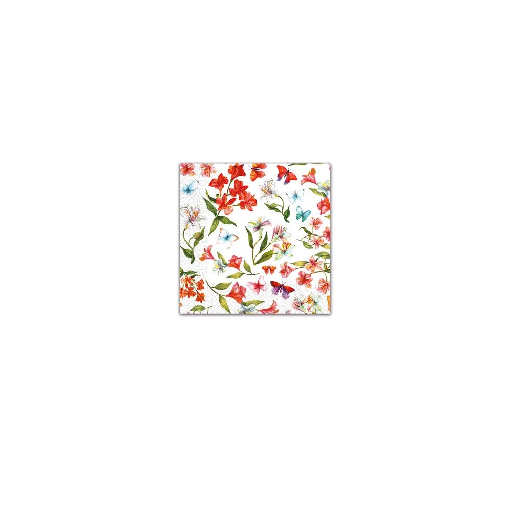 Flower Happy Nature 20 pcs napkins 33x33 cm