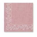 Flower Pink Fabric napkin 20 pcs 33x33 cm
