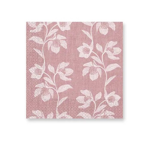 Flower Pink Flowers os napkin 20 pcs 33x33 cm