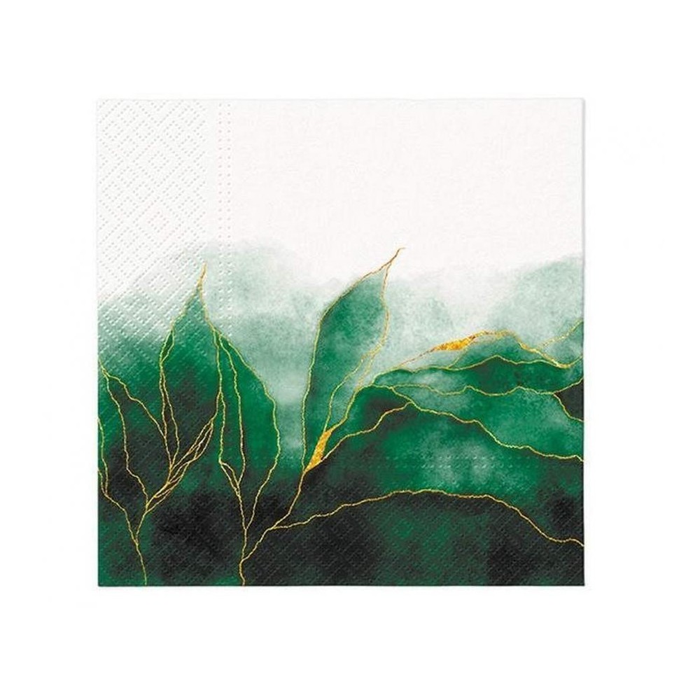 Colour Green Dream Green Napkin 20 pcs 33x33 cm