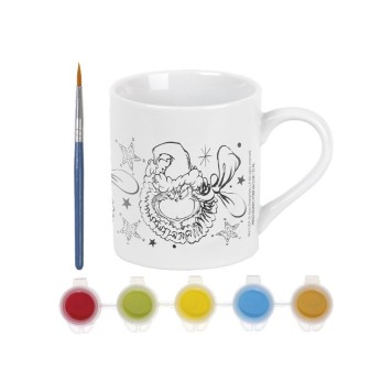 The Grinch Dr Seuss paintable porcelain mug 235 ml in Gift Box