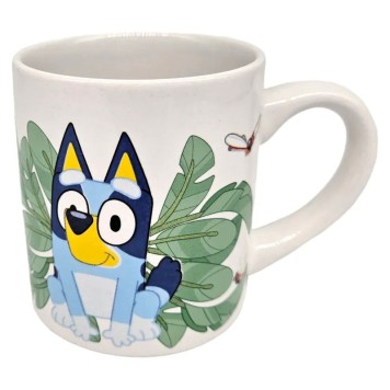 Bluey Leaves porcelain mug 235 ml (8 oz) Gift Box