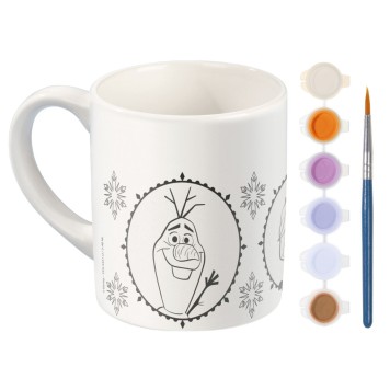 Disney Frozen Destiny paintable porcelain mug 235 ml Gift Box