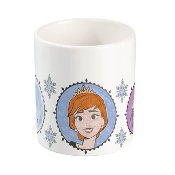 Disney Frozen Destiny paintable porcelain mug 235 ml Gift Box
