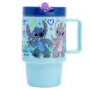 Disney Lilo and Stitch Drawing drinking straw mug 530 ml