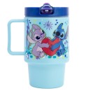 Disney Lilo and Stitch Drawing drinking straw mug 530 ml