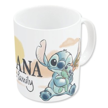 Disney Lilo and Stitch Family porcelain mug 325 ml (11 oz) in Gift Box