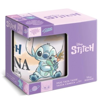 Disney Lilo and Stitch Family porcelain mug 325 ml (11 oz) in Gift Box
