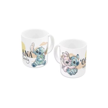 Disney Lilo and Stitch Family porcelain mug 325 ml (11 oz) in Gift Box