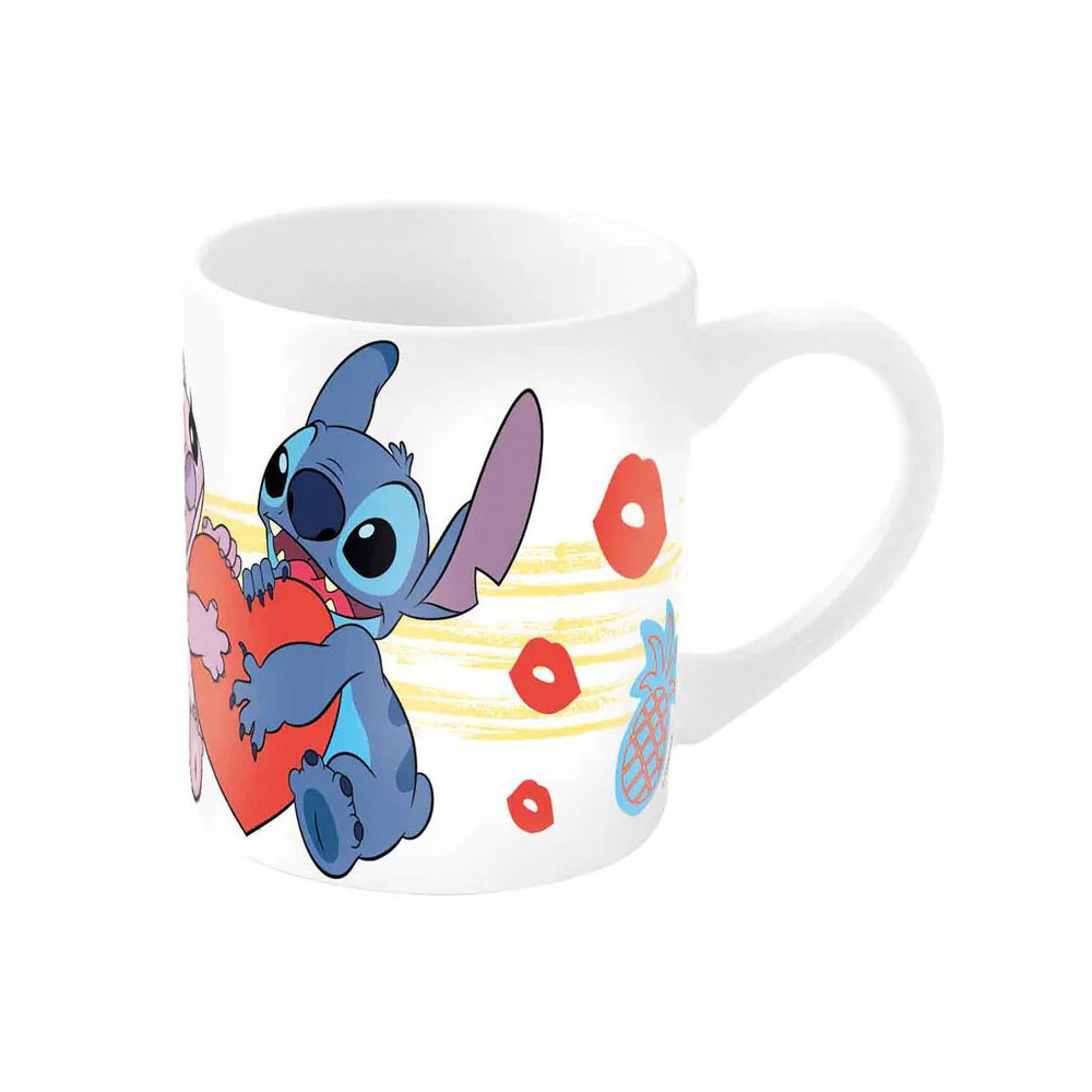 Disney Lilo and Stitch Heart porcelain mug 235 ml (8 oz) In gift box
