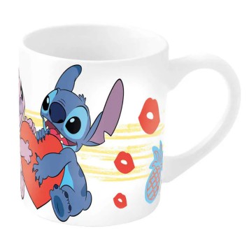Disney Lilo and Stitch Heart porcelain mug 235 ml (8 oz) In gift box
