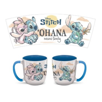 Disney Lilo and Stitch Ohana Elite porcelain mug 400 ml (14 oz) in Gift Box