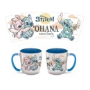 Disney Lilo and Stitch Ohana Elite porcelain mug 400 ml (14 oz) in Gift Box