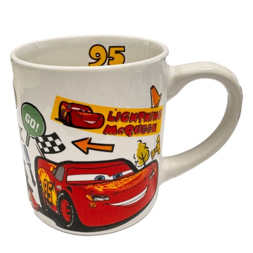 Disney Cars Stickers porcelain mug 235 ml (8 oz) in Gift Box